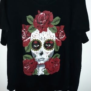 ❤🌹Torrid Sugar Skull Shirt